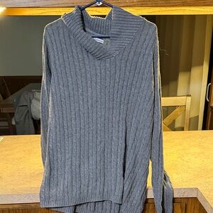 Croft & Barrow Charcoal Knit Sweater